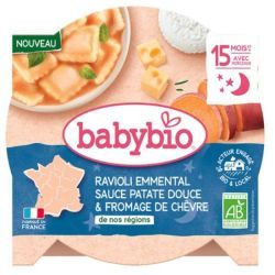 Ravioli Emmental à la Sauce Patate Douce et Fromage de Chèvre - 190g