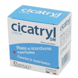Cicatryl DM Crème - 10 sachets de 2g
