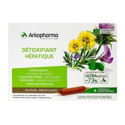 Arkopharma Arkofluides Détoxifiant Hépatique - 20 Ampoules