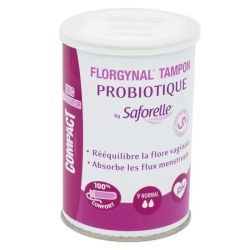 Florgynal Tampon probiotique normal - 9 unités