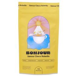 Bonjour Drink boisson aux champignons adaptogènes - Choco Noisette - 15 portions