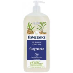 Natessance Gel douche bio Gingembre - 1 L