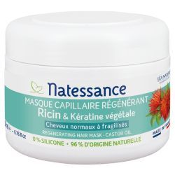 Masque Capillaire Sublimateur Régénérant Ricin et Kératine Végétale - 200 ml