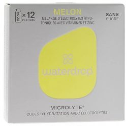 Waterdrop Microlyte Melon -12 cubes effervescents