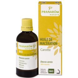 Huile de macération à la carotte Bio - 50ml