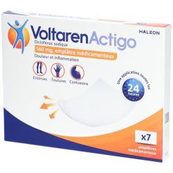 Emplâtre médicamenteux Voltarenactigo - 7 patchs