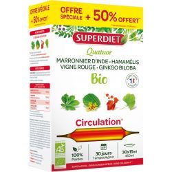 Quatuor Circulation Bio - 10 ampoules