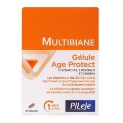 Pileje Multibiane Age Protect - 30 gélules