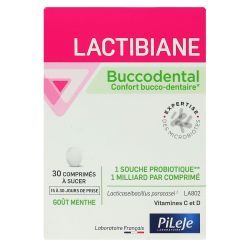 Pileje Lactibiane Buccodental - 30 comprimés à sucer