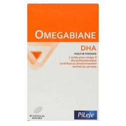 Omegabiane DHA, 80 capsules