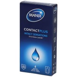 Contact Plus Préservatifs - 6 unités