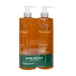 Rêve de miel® Gel Lavant Surgras Visage et Corps - 2x400ml