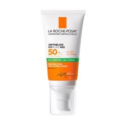 UVMUNE 400 Crème Solaire Visage en Gel-Crème Anti-Brillance - 50ml
