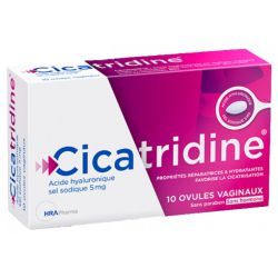 HRA Pharma Cicatridine Ovules Vaginaux - 10 unités 