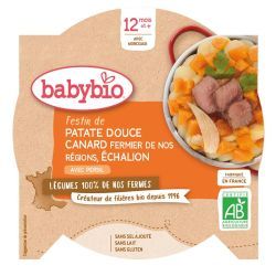 Menus Festin de Patate douce Canard de nos Régions Échalion - 230g