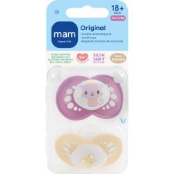 2 Sucettes Original Animaux - 18 mois et +