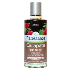 Natessance Huile Carapate Ricin Noire - 100 ml