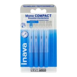 Brossettes Mono Compact Bleu - 4+2
