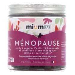 Mium Lab Gummies ménopause sans sucres - 42 gummies