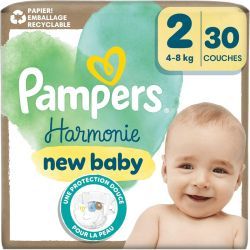 Couches Harmony - Taille 2, 30 unités