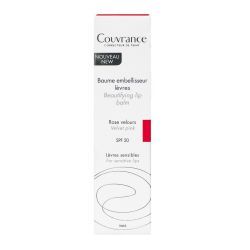 Avène Couvrance Baume Embellisseur Lèvres SPF 20 - Teinte : Rose Velours - 3 g