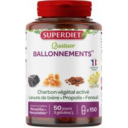 Quatuor Ballonnements - 150 gélules