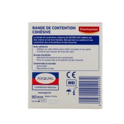Bande de contention cohésive - 10 cm x 3,5 m, coloris chair