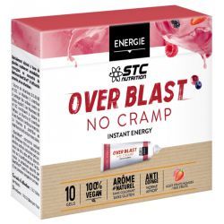 STC Nutrition Over Blast No Cramp  Goût : Fruits Rouges - 10 Gels