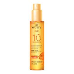 Huile Solaire Bronzante Faible Protection SPF10 visage et corps - 150 ml