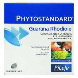 Phytostandard de Guarana-Rhodiole, 30 comprimés