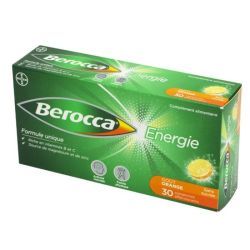 Berocca Énergie Orange Comprimés Effervescents - 30 comprimés