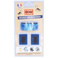Bracelet Anti-Moustiques Bleu
