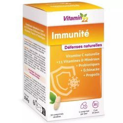Vitamin'22 Immunite - 30comprimés