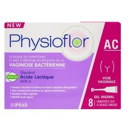 Physioflor AC gel vaginal - 8 unidoses