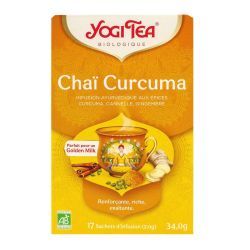 Yogi Tea Chaï Curcuma Bio - 17 Sachets