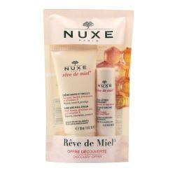 Duo Gourmand Rêve de Miel - 1 Crème Mains + 1 Stick Lèvres