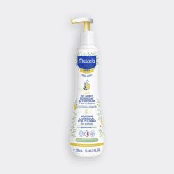 Peau sèche Gel lavant nourrissant au Cold Cream à la cire d'abeille BIO - 300ml