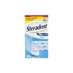 Steradent Triple Action Plus - 90 Comprimés