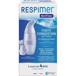 Respimer Kit d'Irrigation Nasale - 6 Sachets