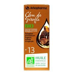 Arkopharma Huile Essentielle Clou de Girofle (Syzygium aromaticum) Bio n°13 - 5 ml