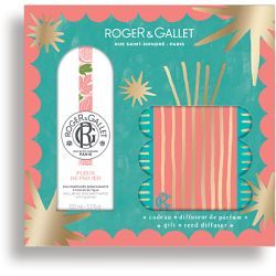 Roger & Gallet Coffret Eau parfumée bienfaisante Fleur de figuier 100ml et son diffuseur