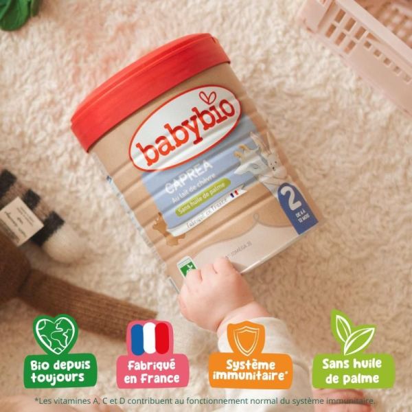 Laits Infantiles Caprea 2ème âge - 800g
