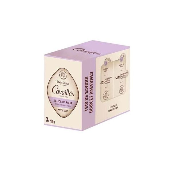 Savon Surgras Figue - 3x200g