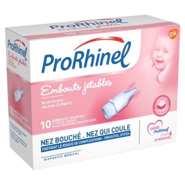 Embouts Jetables Souples pour Mouche Bébé - 10 pièces
