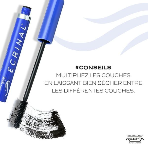 ECRINAL® Mascara Noir Fortifiant à l’ANP® 2+ - 7ml