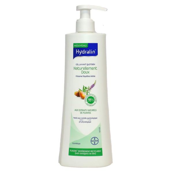 Hydralin Gel Lavant Quotidien Naturellement Doux - 400 ml