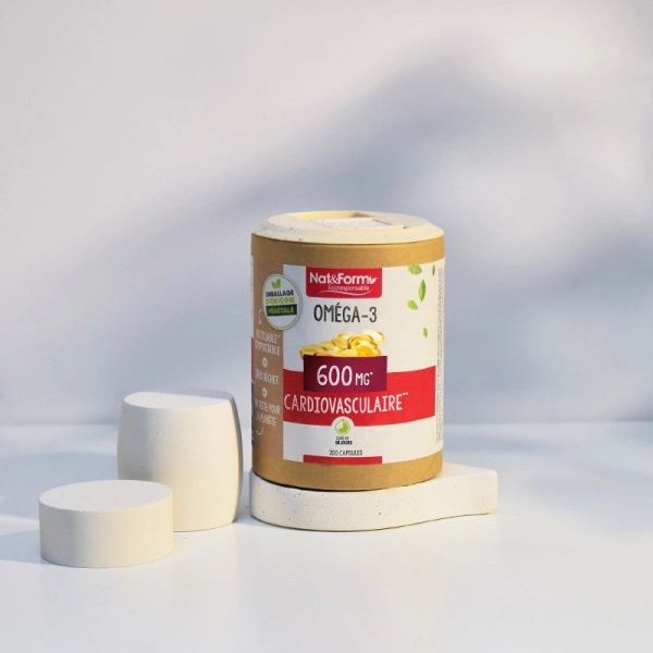 Oméga-3 en capsules - 200 capsules
