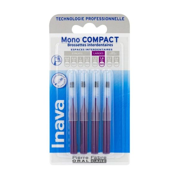 MonoCompact violette ISO 5 - brossette interdentaire