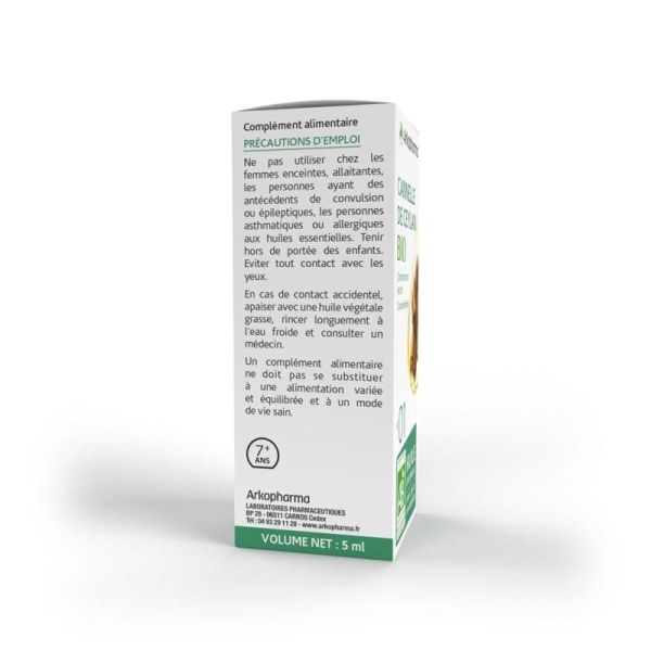 Olfae® Huile essentielle de Cannelle de Ceylan BIO