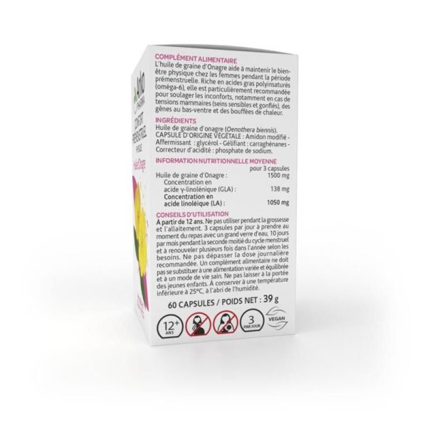 Arkogélules Huile d’Onagre - 60 capsules